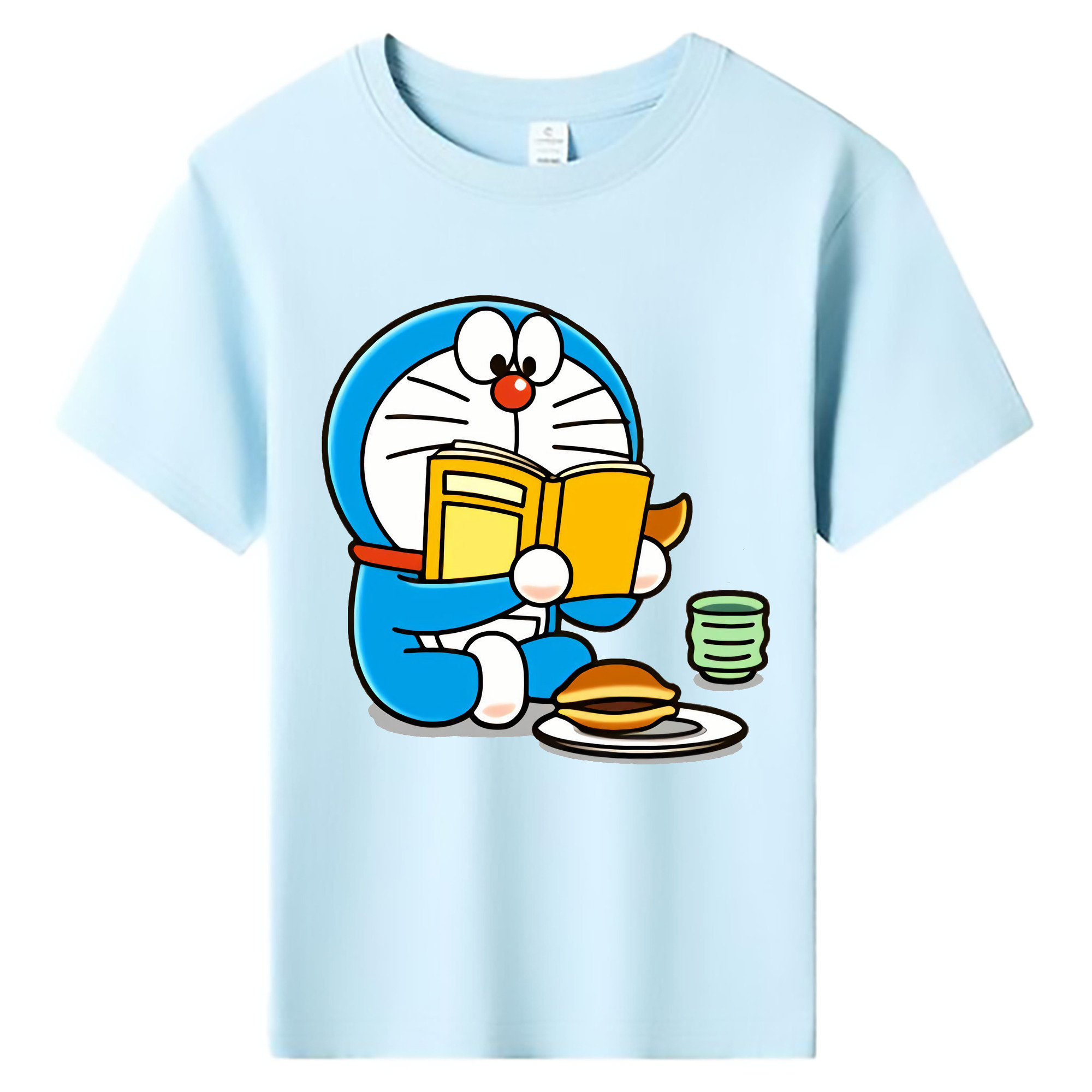 （画像用） ドラえもん Doraemon 綿100％キッズTシャツ（フロントプリント）